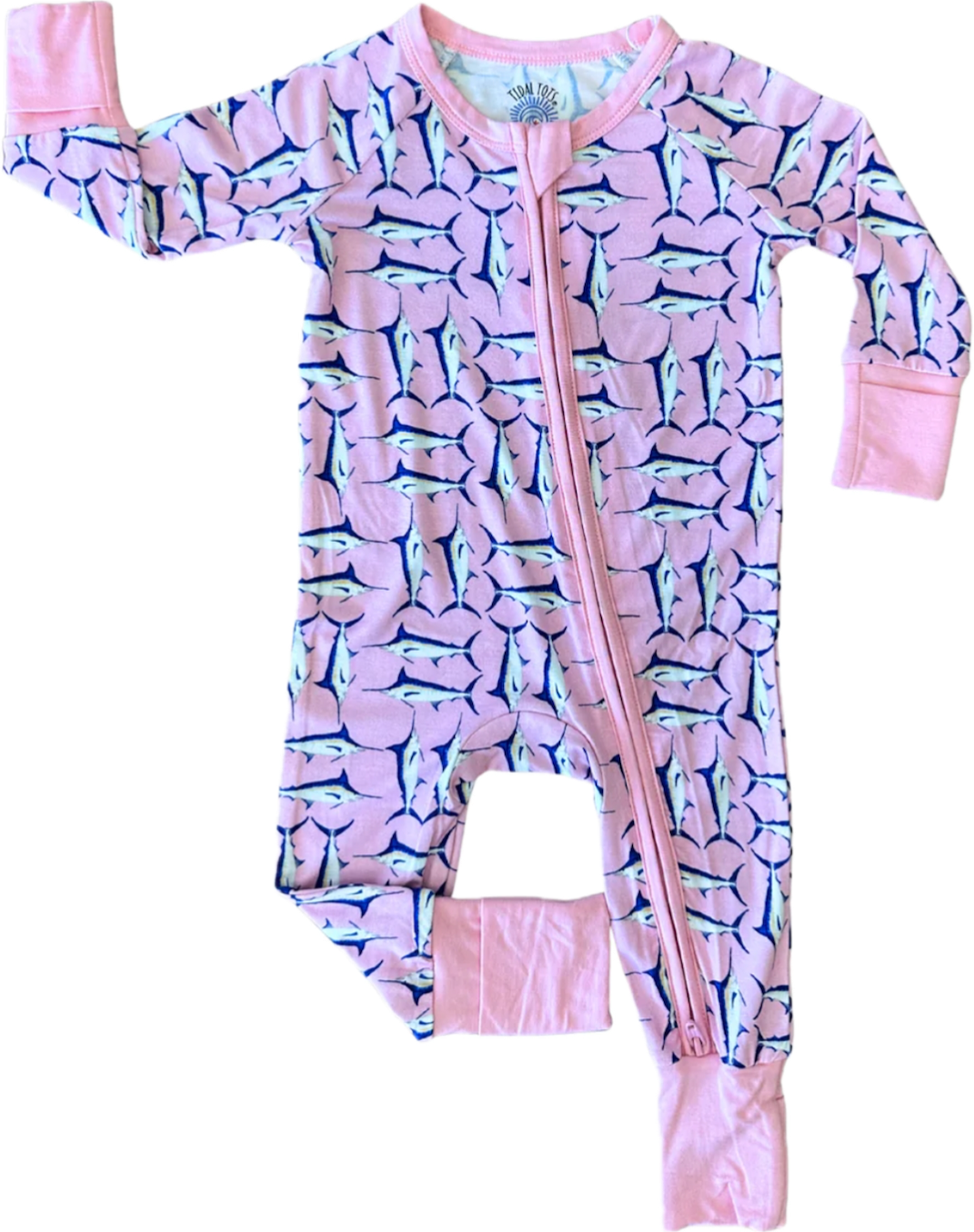 Marlin Mambo Pink Zippy Pajama