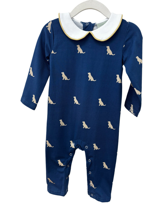 Puppy Romper - Navy