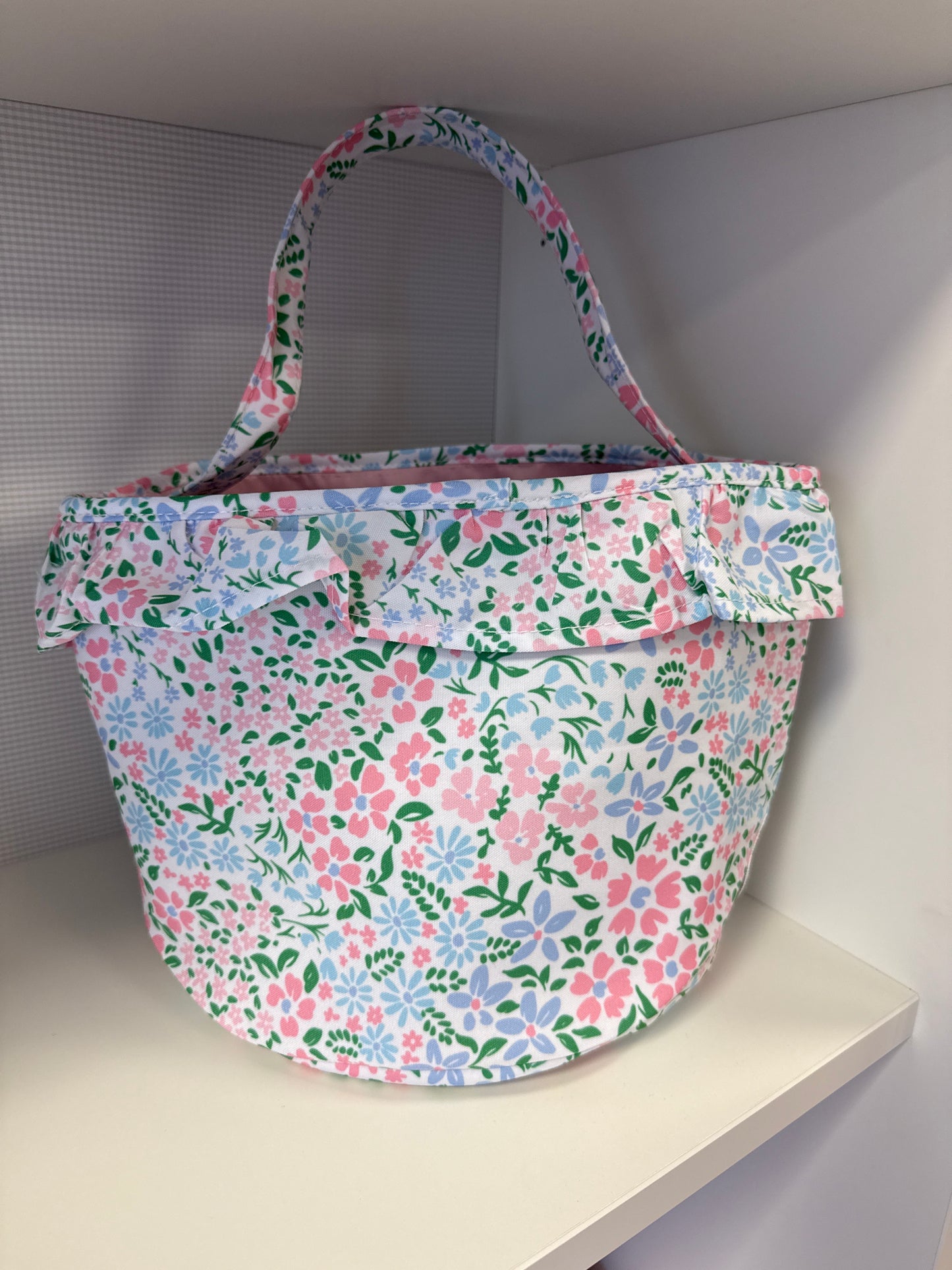 Floral Easter Basket