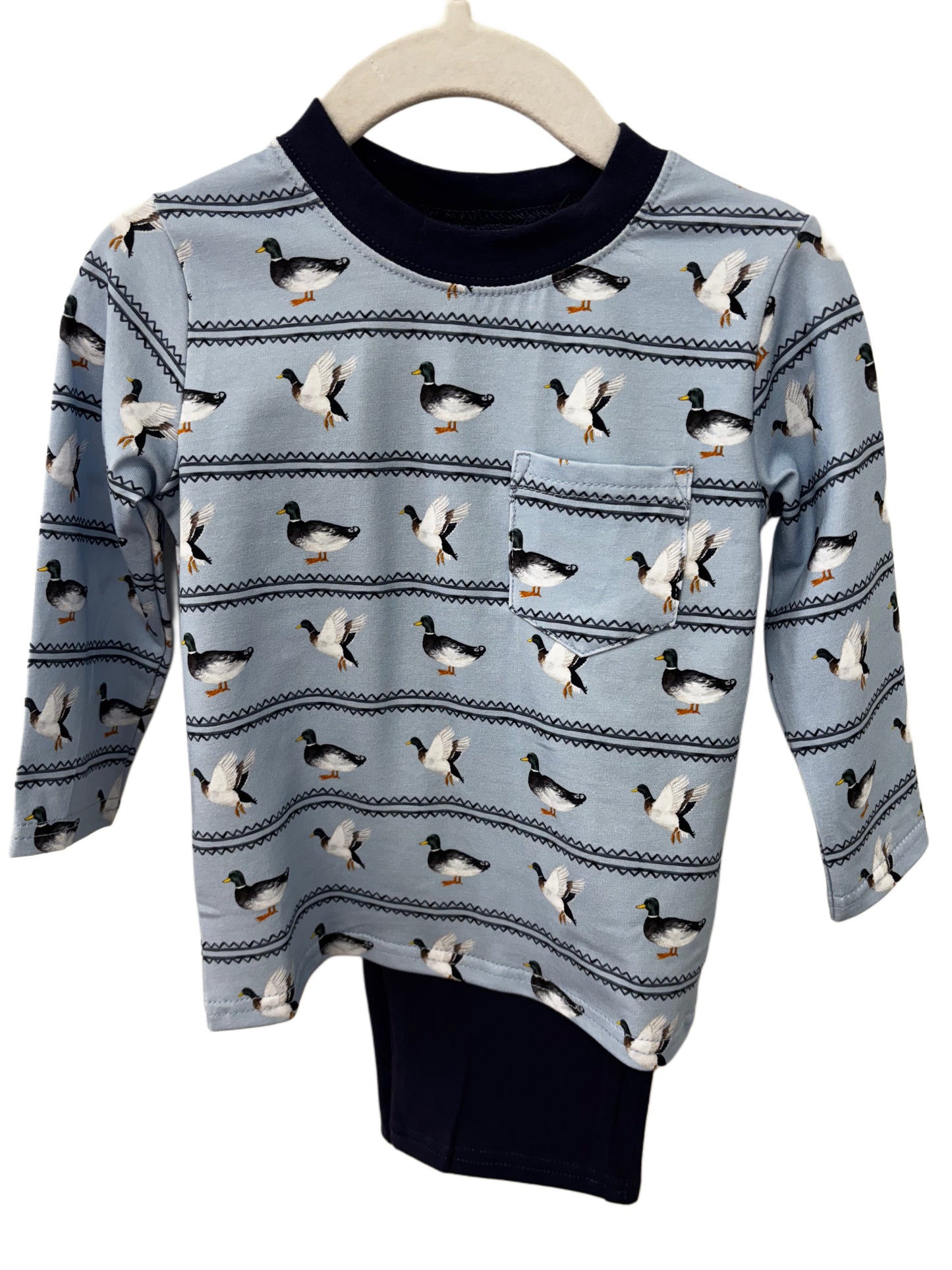 Duck Pant Set - Blue