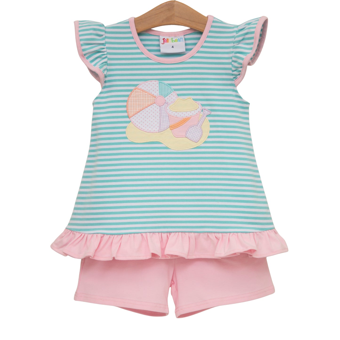 ** PRE-ORDER ** Beach Days Ruffle Short Set