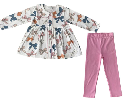 Bow Pant Set