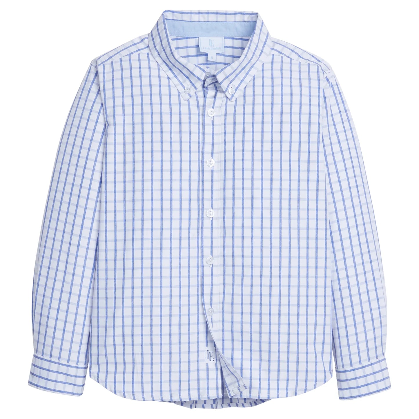 Button Down Shirt - Royal Windowpane