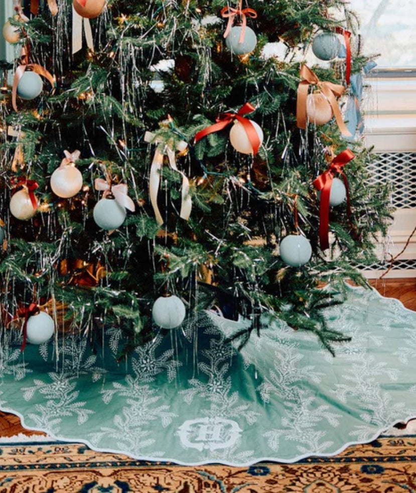 Meredith Ellis x Weezie Tree Skirt - Field
