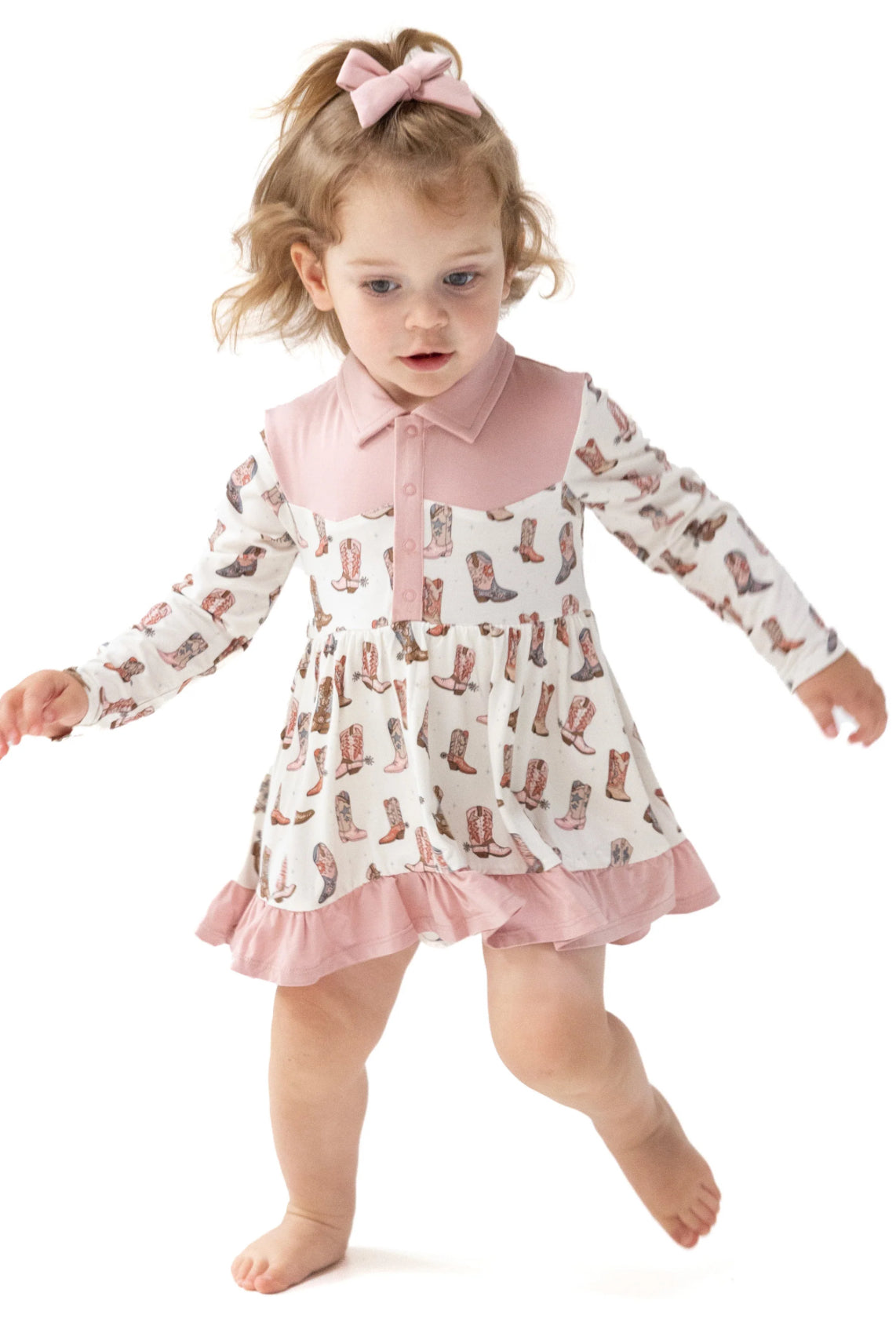 Future Cowgirl
Long Sleeve Cowgirl Bodysuit Dress