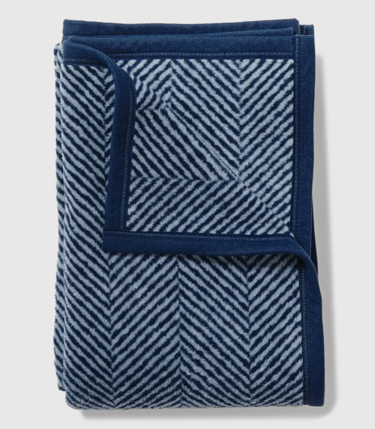 Harborview Herringbone Midi- Navy