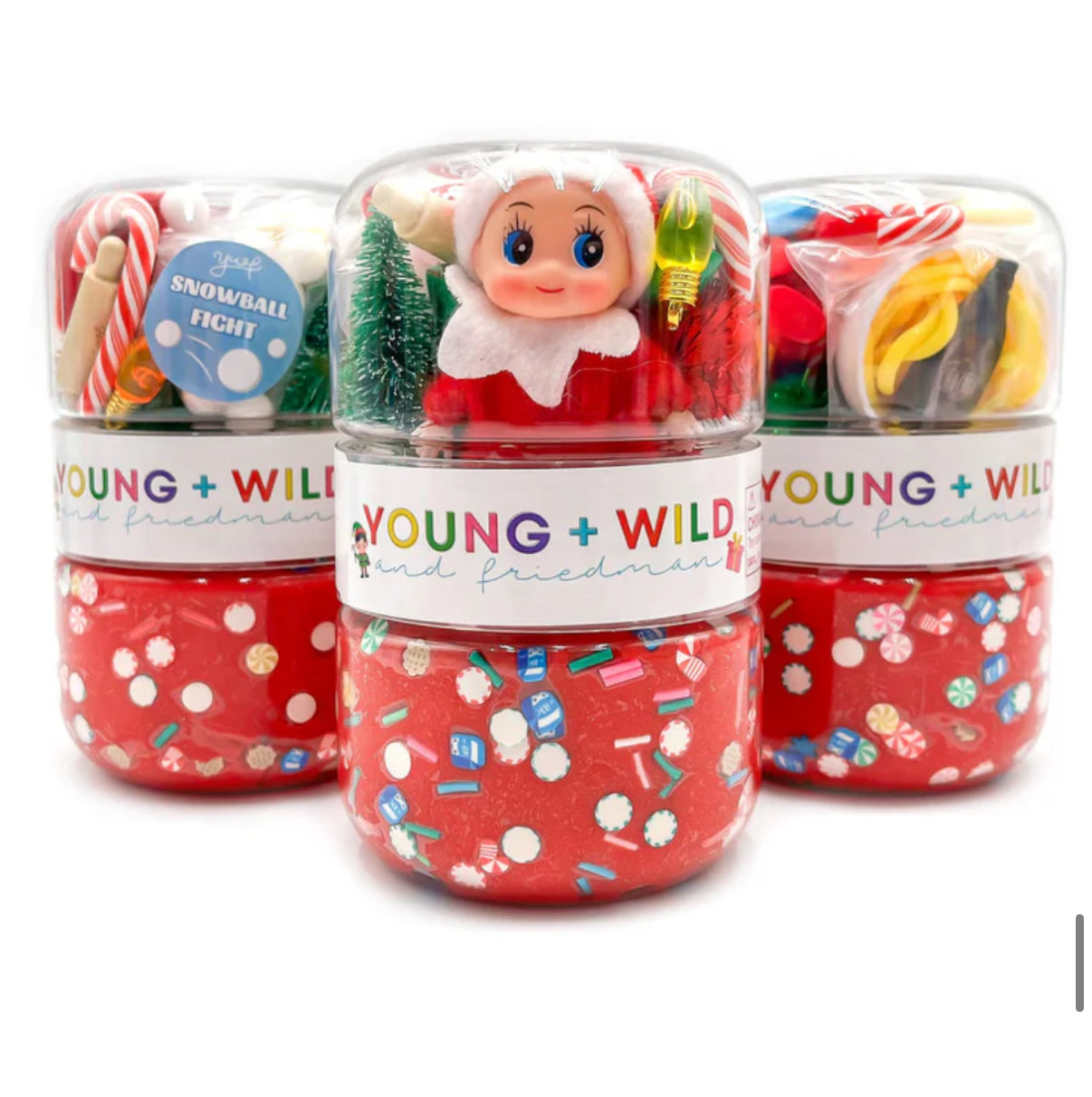 Elf Grab & Go Dough Jar