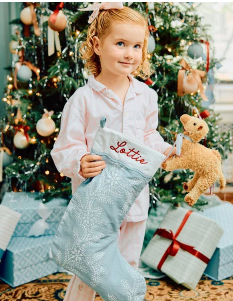 Meredith Ellis x Weezie Stocking - Swedish Blue