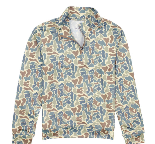 Boys Inlet Pullover Field Camo