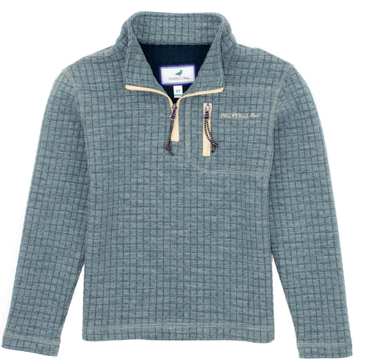 Boys Delta Pullover - Brush Green