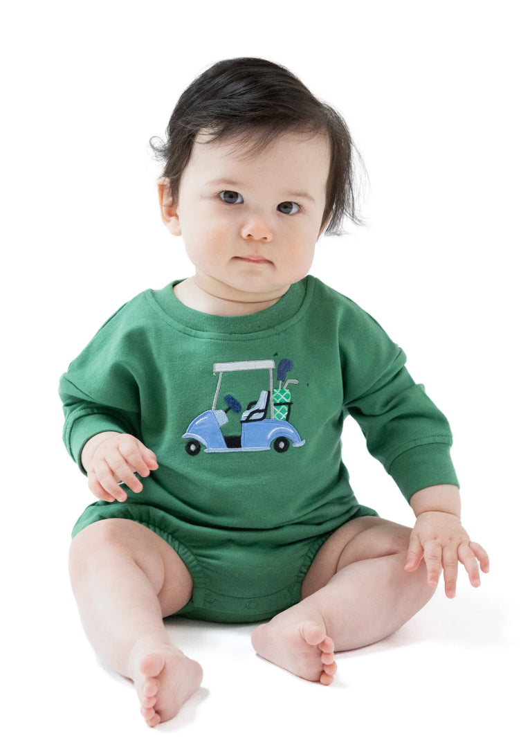 Green Golf Sweatshirt Bubble