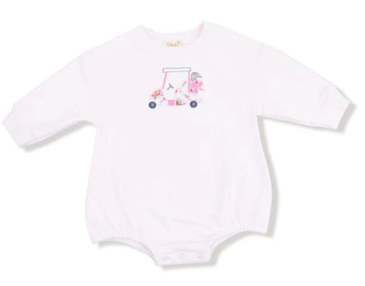 Pink Golf Sweatshirt Bubble