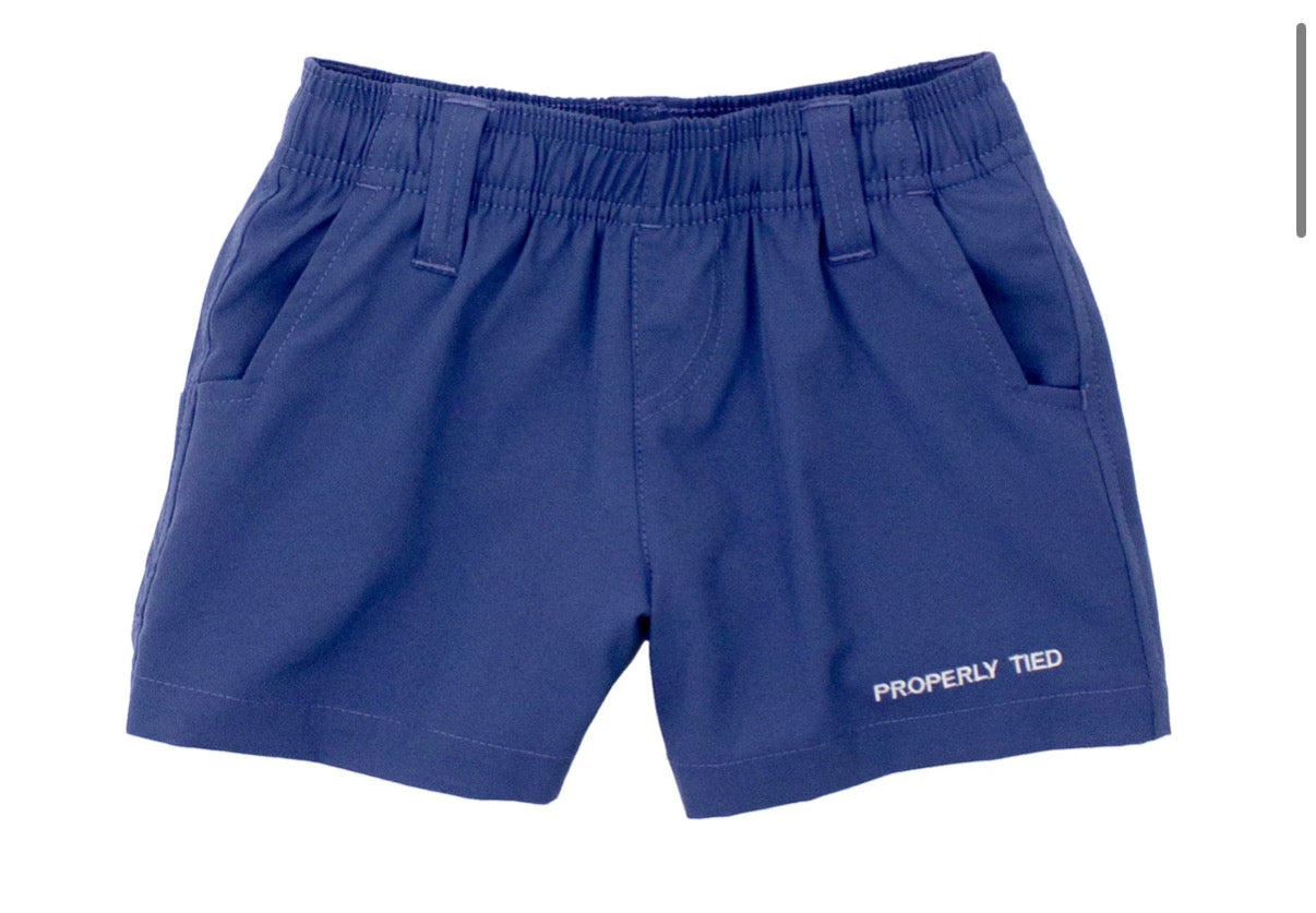 Boys Pintail Short Washed Navy