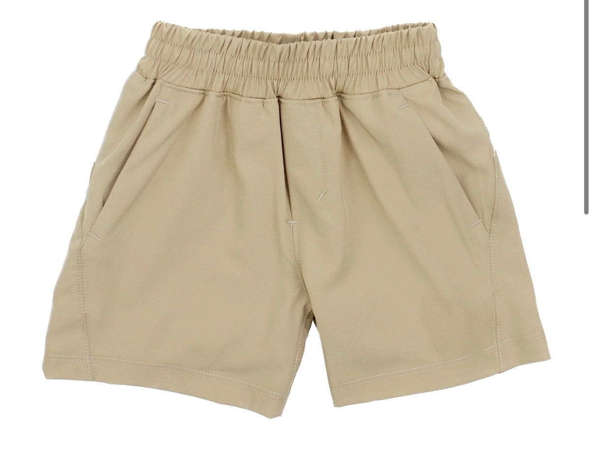 Boys Court Short Khaki