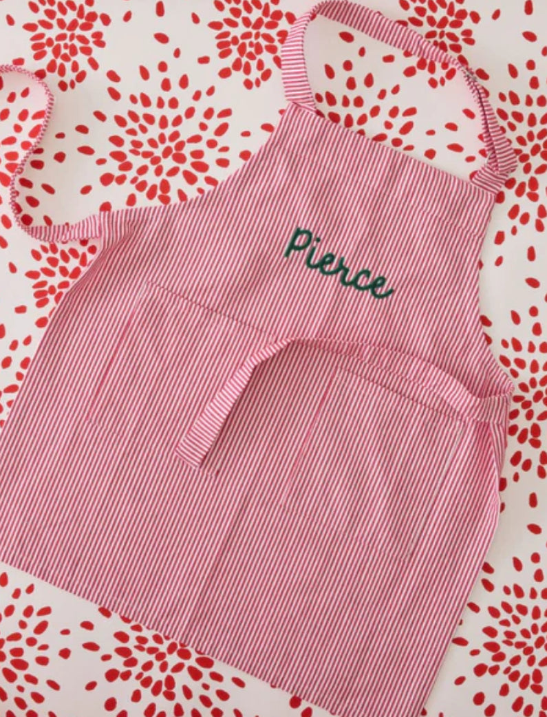 Kid’s Apron - Red Stripe