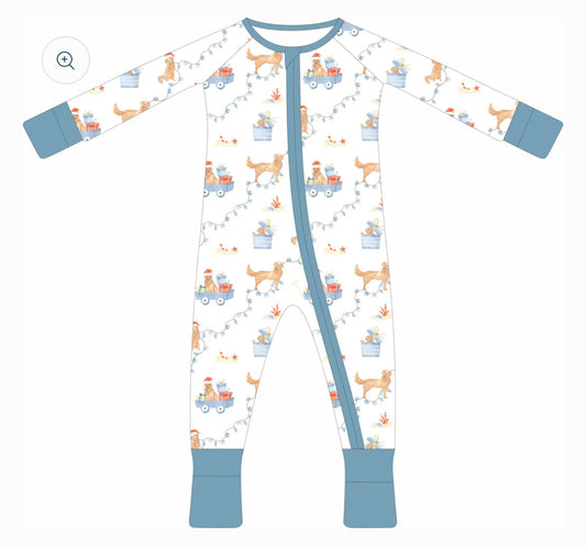 Coastal Claus Zip Pjs