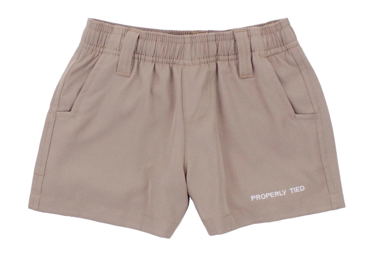 Boys Pintail Short Taupe