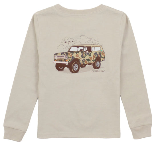 Boys Camo Truck LS