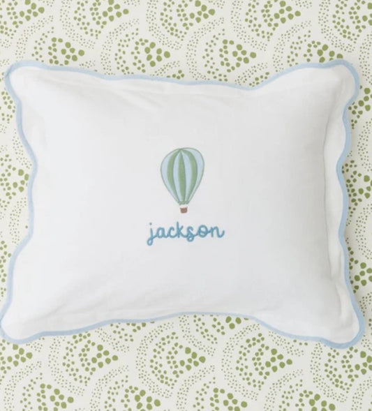 Scallop Sham - Light Blue