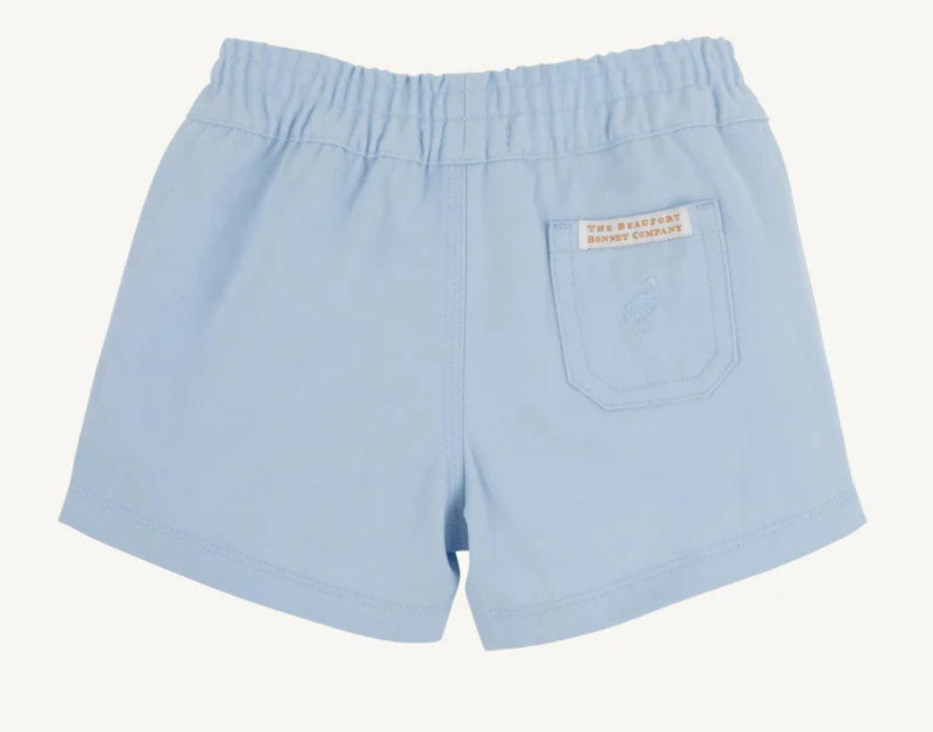 Sheffield Shorts (Twill) - Buckhead Blue with Buckhead Blue Stork