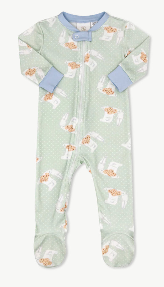 Once Upon A Time Footie - Baking Spirits Blue