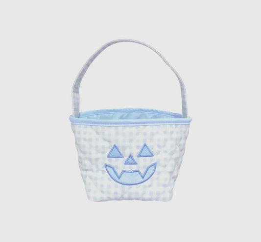 Petite Pumpkin Tote - Blue