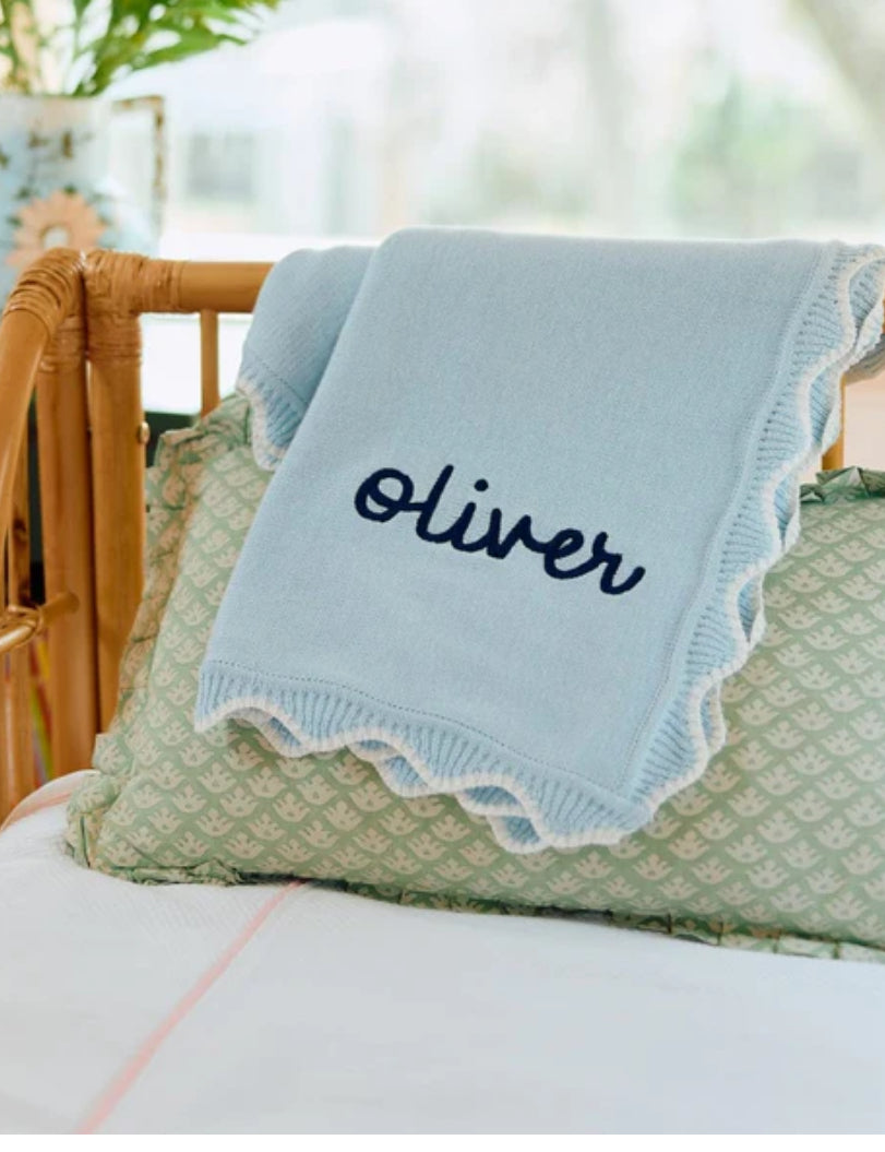 Baby Blanket - Light Blue