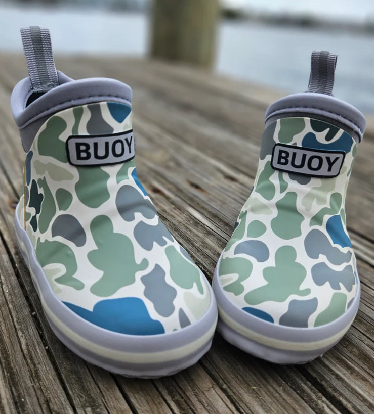White Duck Camo Boots