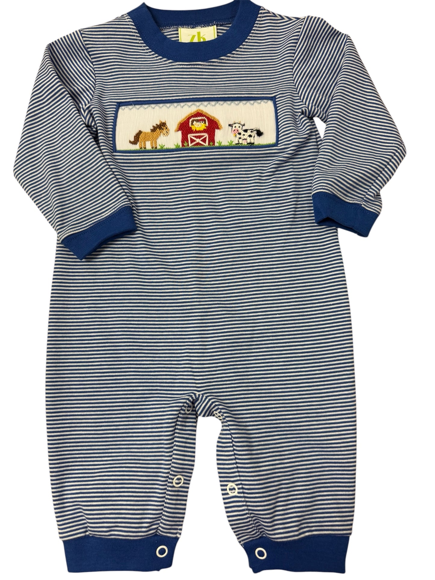 Farm Luke Smocked Romper