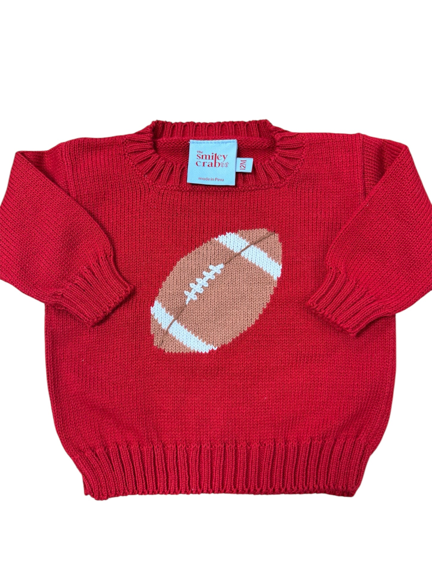 Football Red Sweater