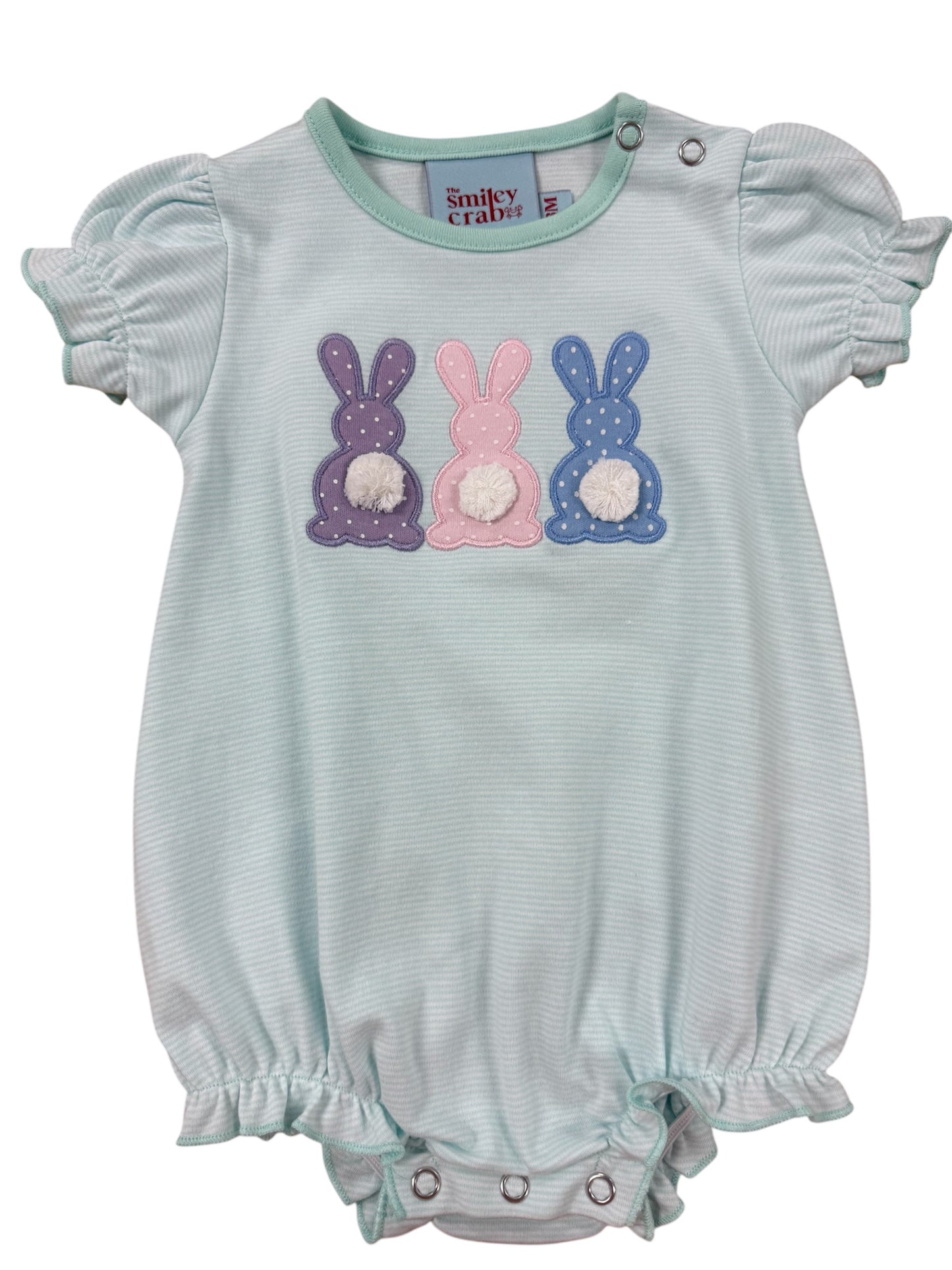 Easter Bunny Applique Bubble