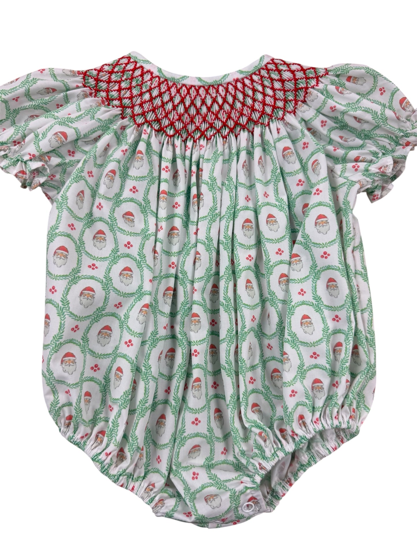 Smocked Santa Bubble