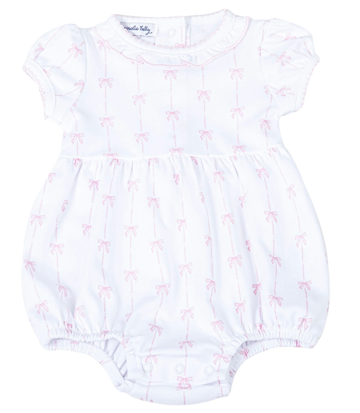 Amelia’s Classics Smocked Short Sleeve Bubble
