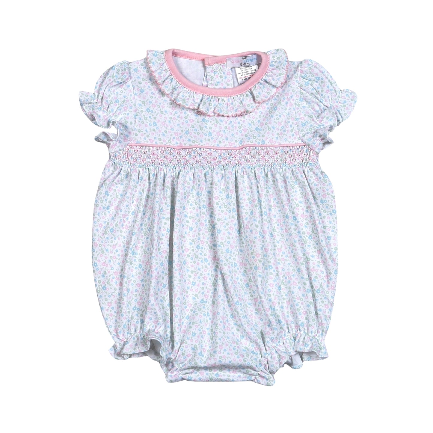 Mini Floral Smocked Sun Bubble