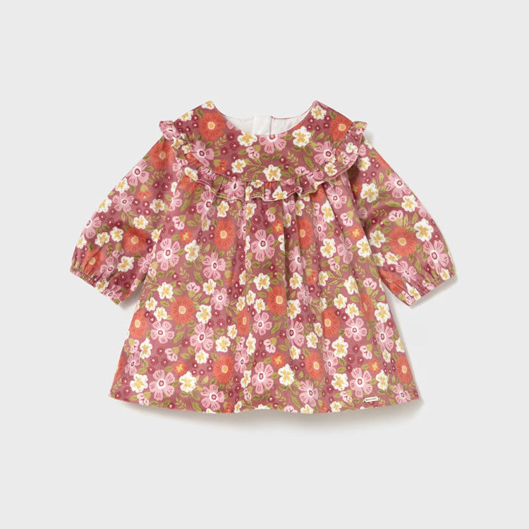 Printed Velvet Dress