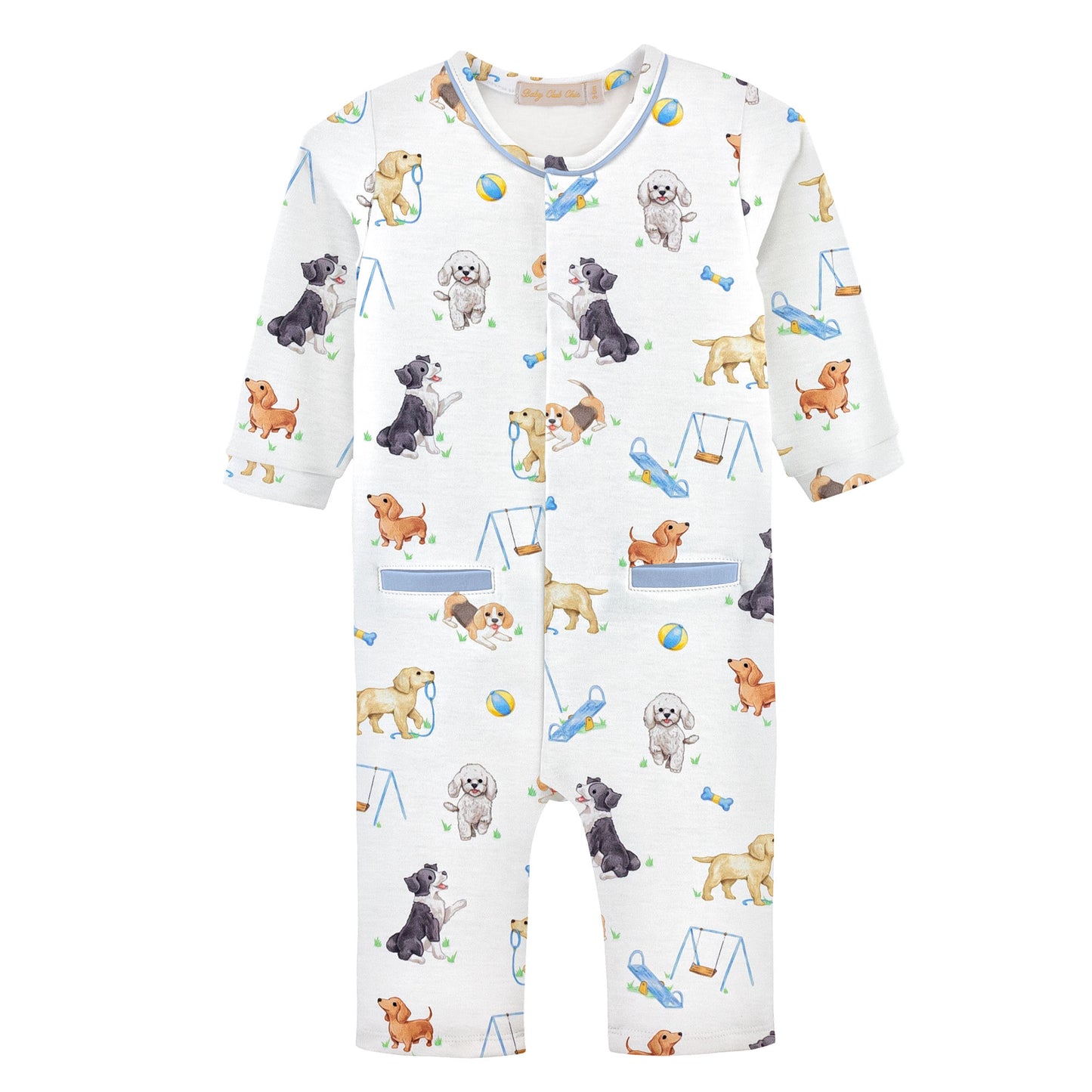 Doggie Park Printed Playsuit