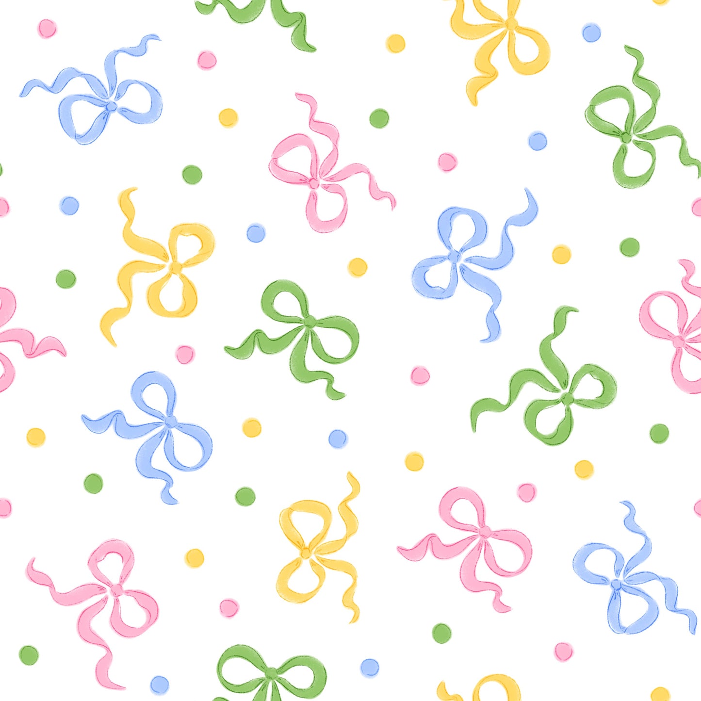 Pastel Bows Play Dress