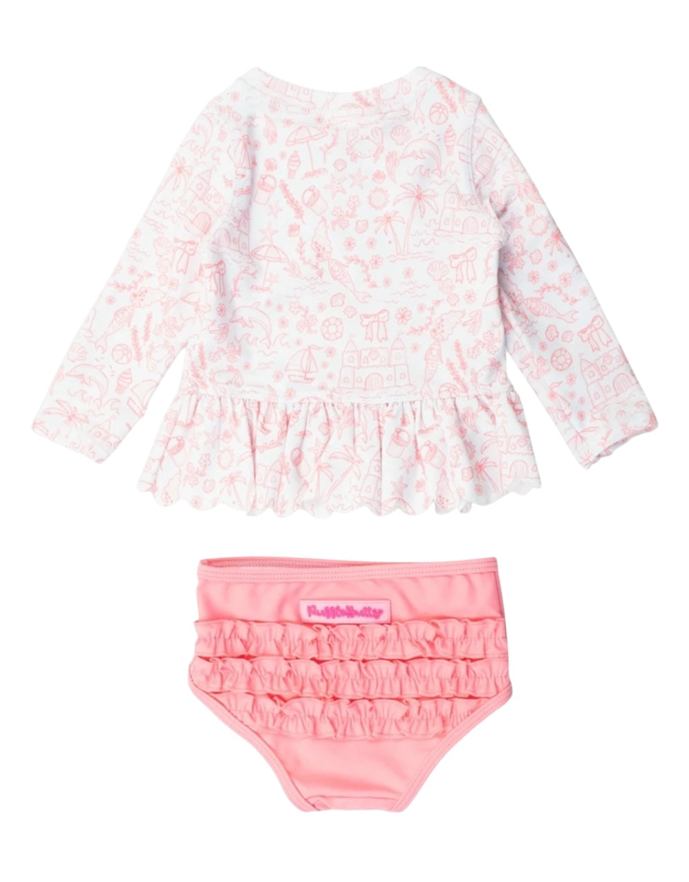 Scalloped Beach Two Piece Bikini