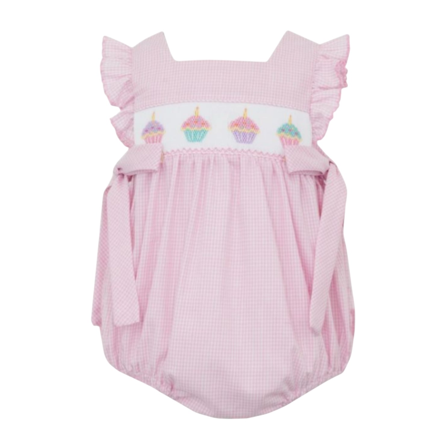 Cupcakes Smocked Bubble