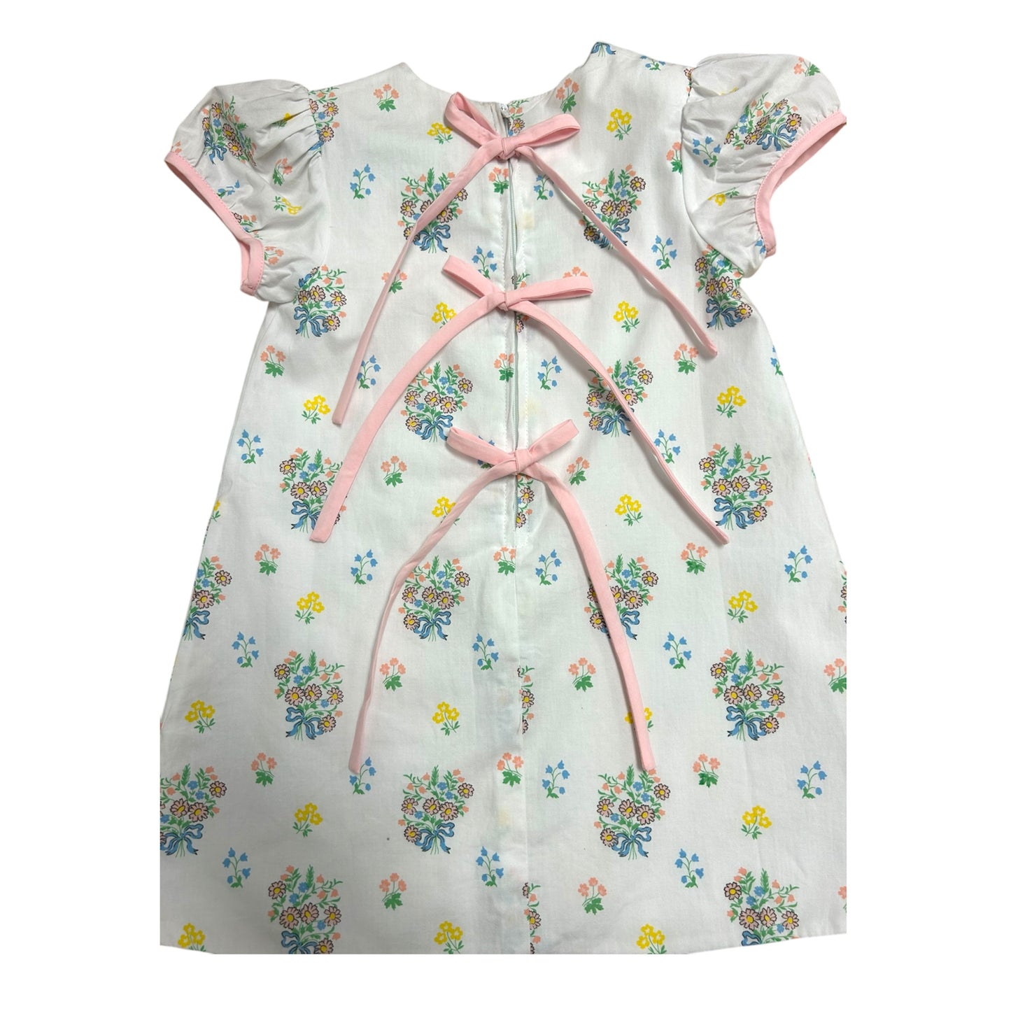 Spring Bouquet Bow Back Dress