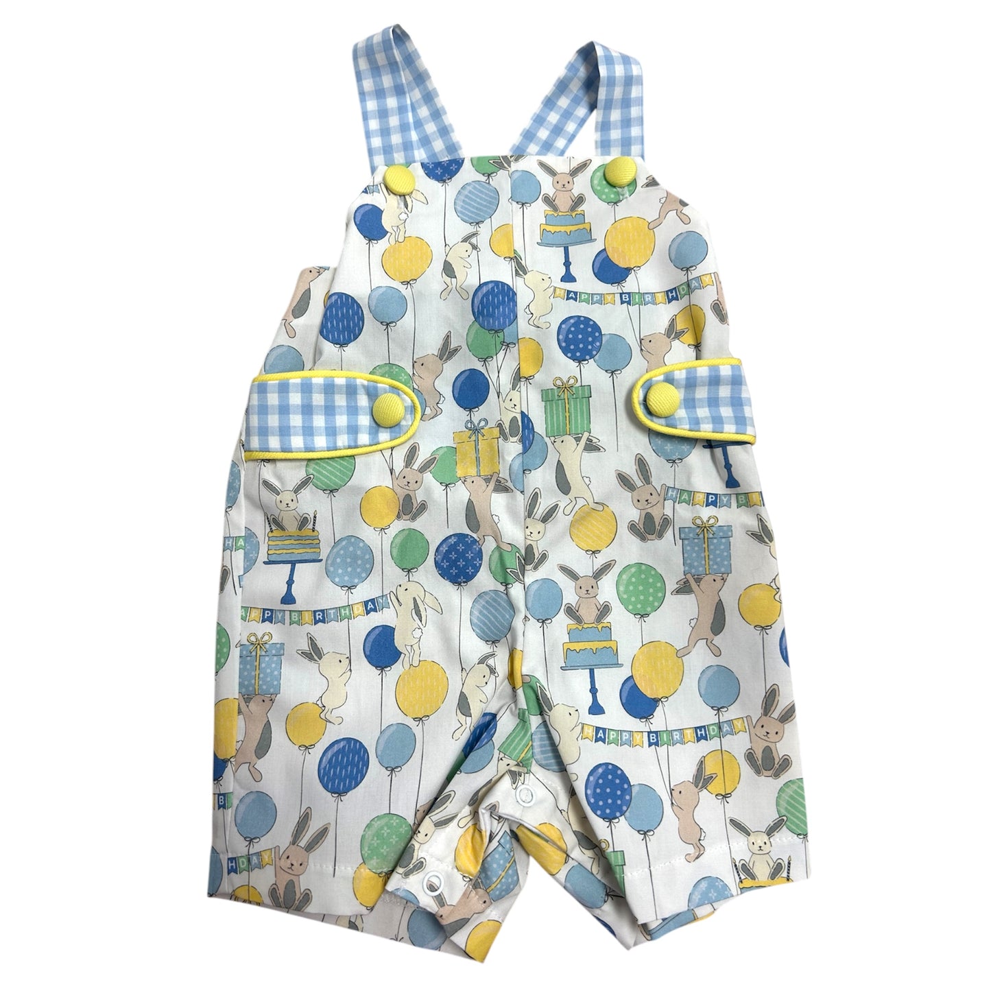 Happy Birthday Party Romper - Boys