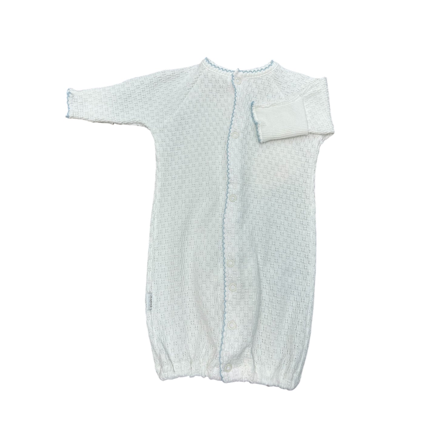 Converter Gown - White/Blue