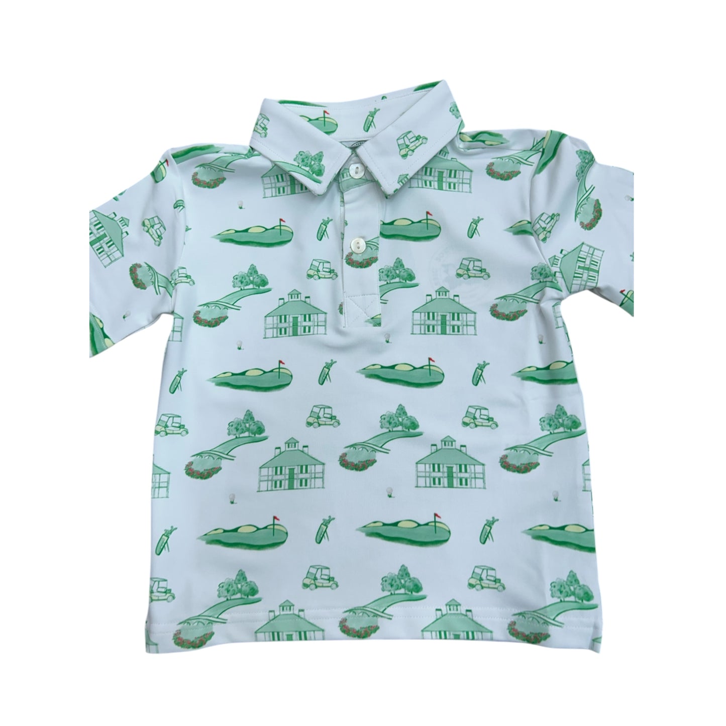 Golf Tee (Green and White)