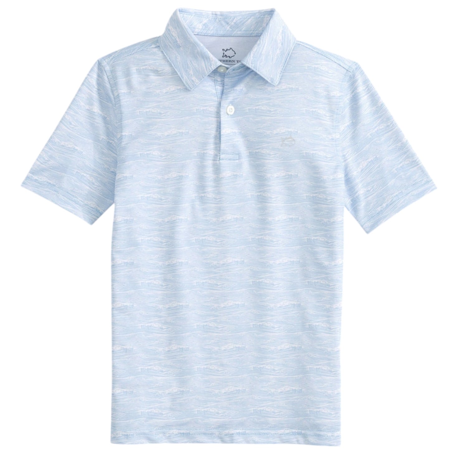 Get In Shipshape Printed Performance Polo