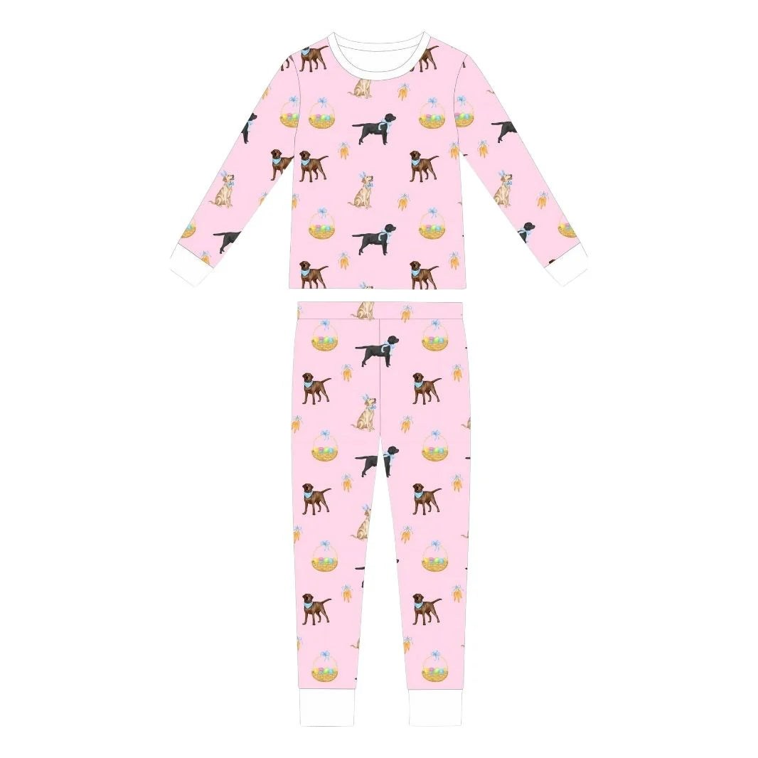 **PRE-ORDER** Pink Lab Easter Two Piece Loungewear Set