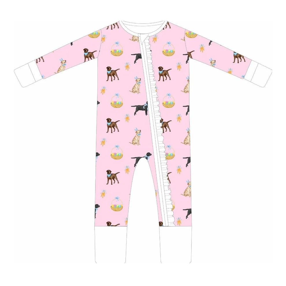 **PRE-ORDER** Pink Lab Easter Zippy