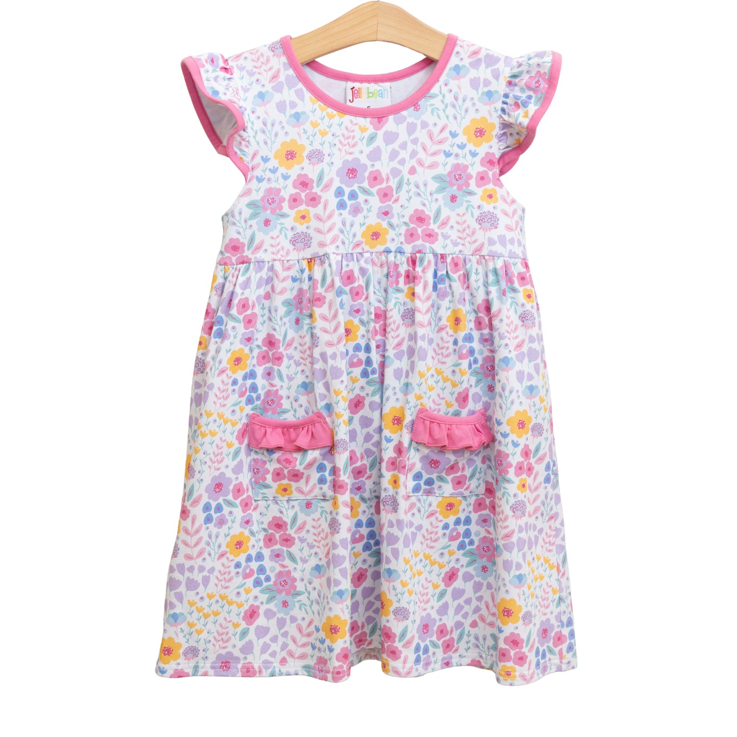 ** PRE-ORDER** Poppies and Petals Pocket Dress