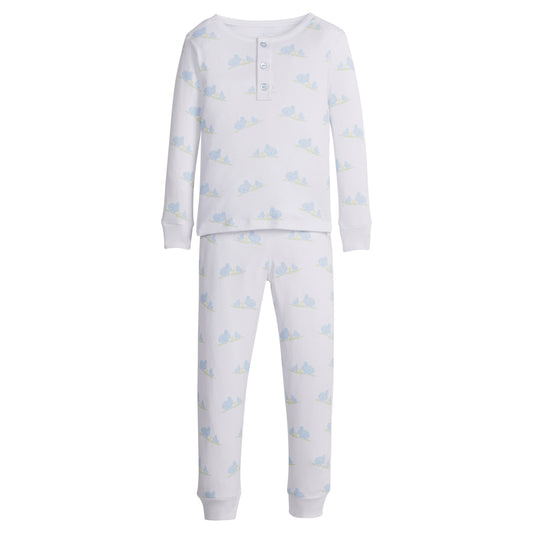 Printed Jammies - Blue Bunnies