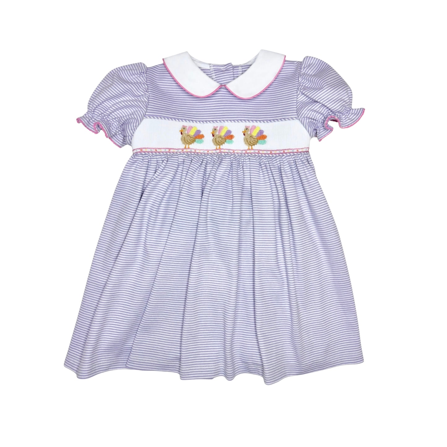 Turkey Smocked Marion Dress