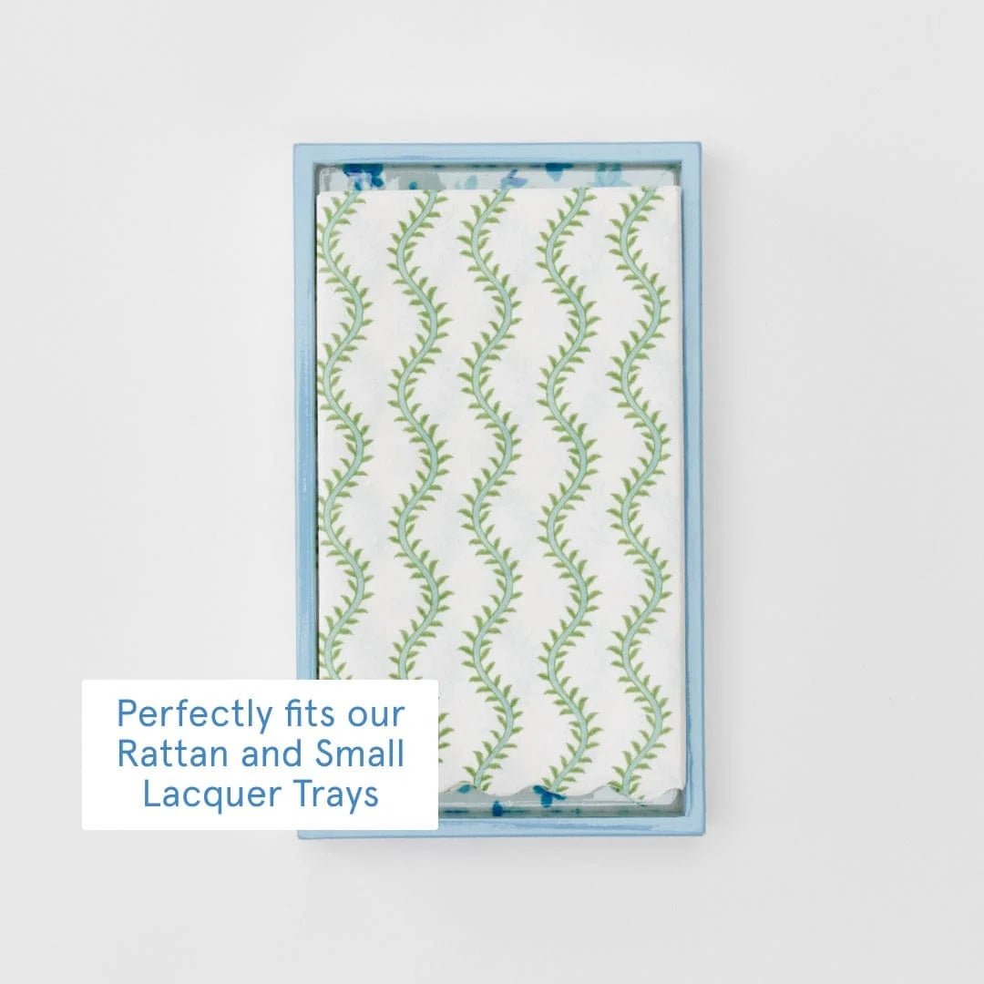 Linen-Like Paper Guest Towels (25 pieces) VINE